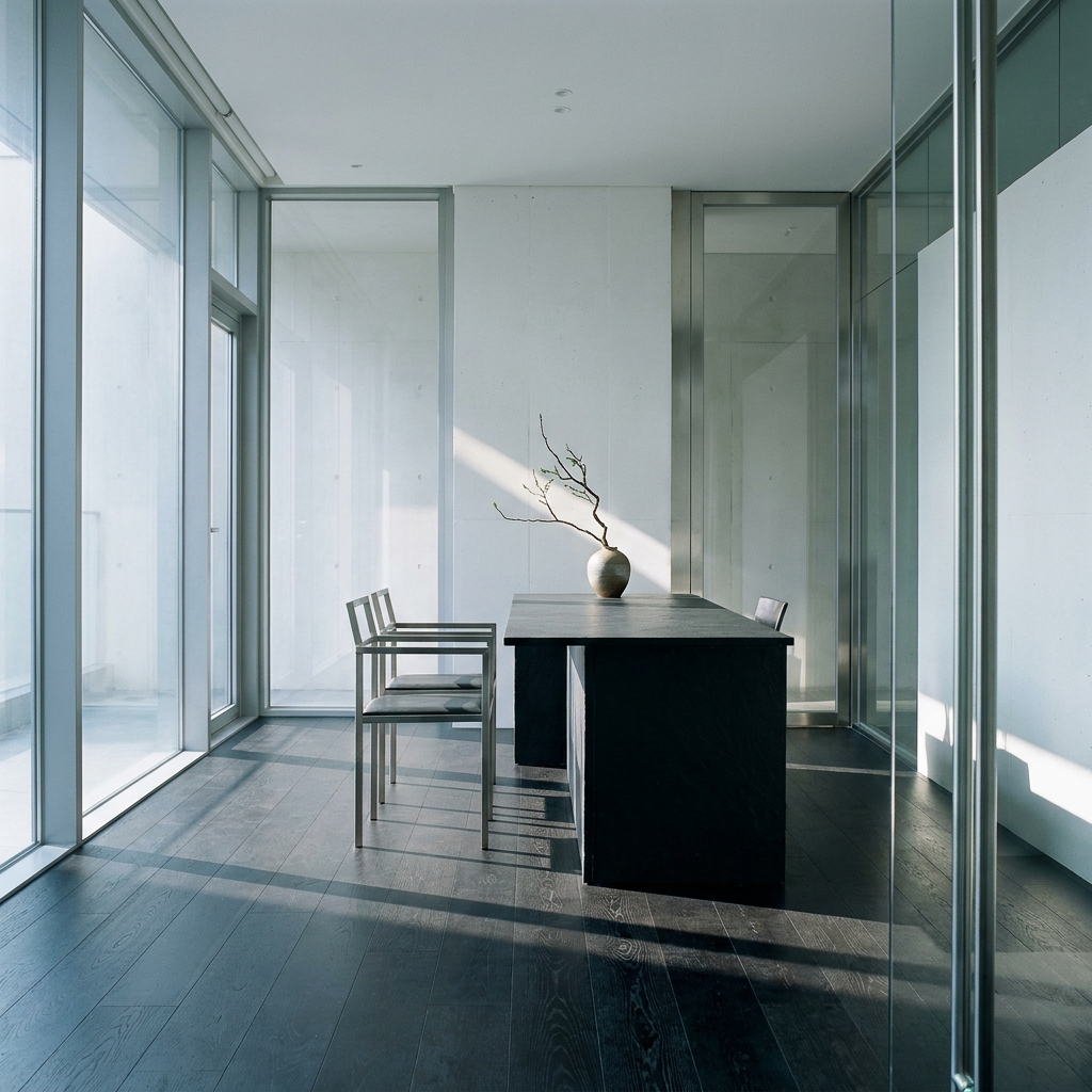 Consultation room in late afternoon